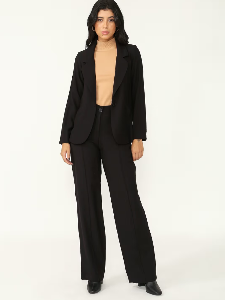 blazer estruturado moda outono