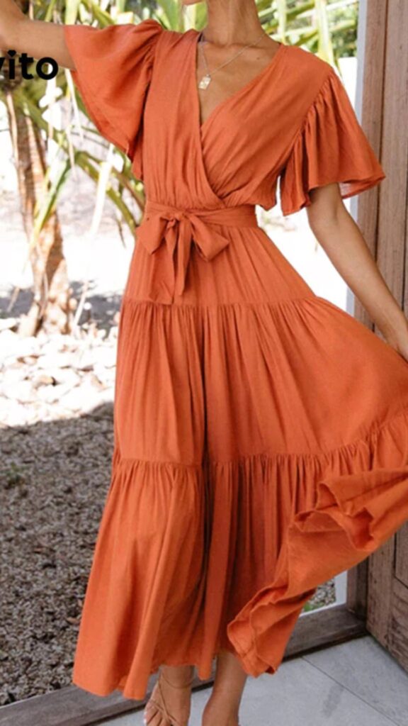 vestido boho chic