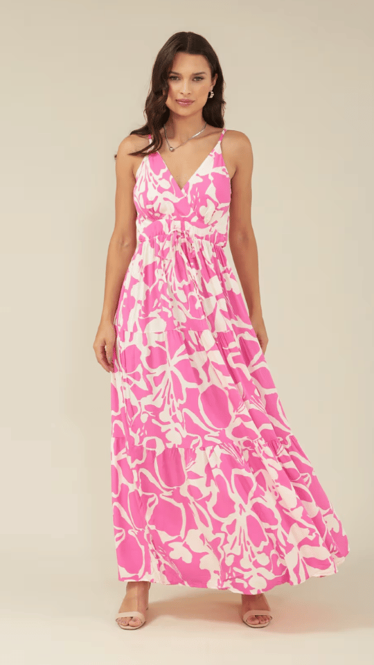 vestido longo moda verão