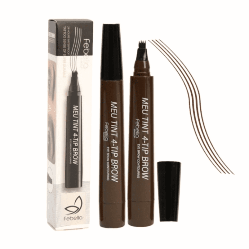 maquiagem elegante - lápis de sobrancelha