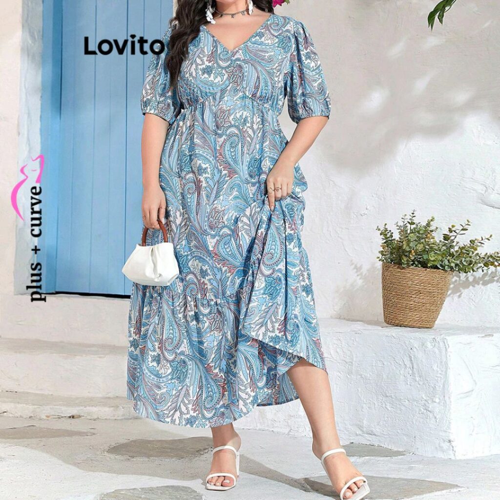 moda plus size vestido midi