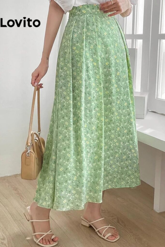 Como Combinar Verde - saia verde