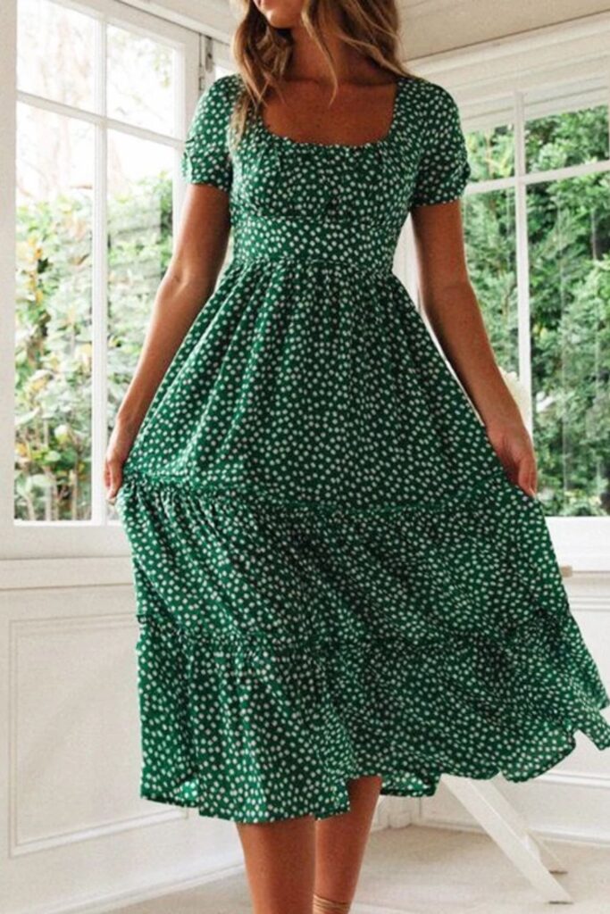 Como Combinar Verde - vestido verde