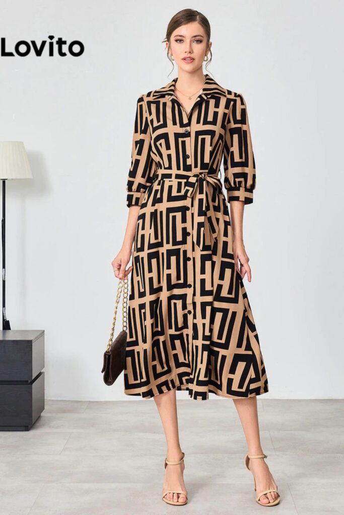 Como Usar Marrom - Vestido feminino elegante