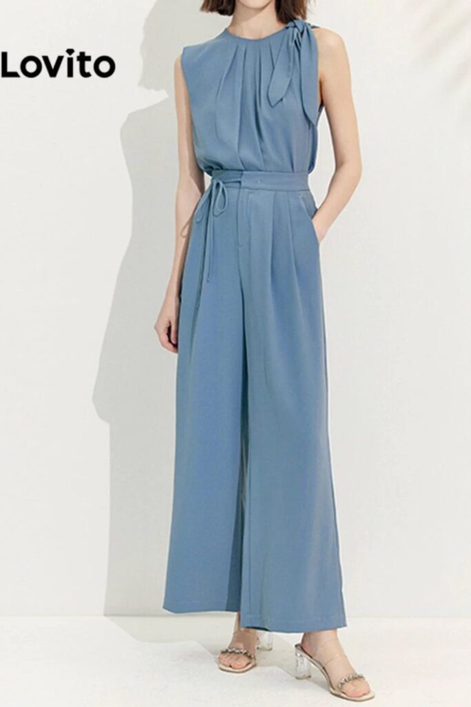 Como combinar azul - Conjunto elegante azul