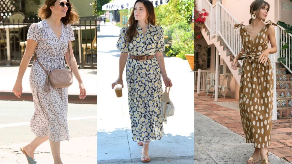 Como usar vestido midi - no dia a dia Como usar vestido midi - no dia a dia