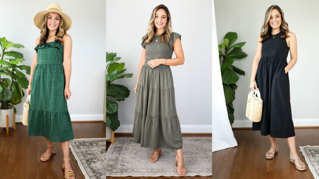 Como usar vestido midi - vestido midi para baixinhas Como usar vestido midi - vestido midi para baixinhas