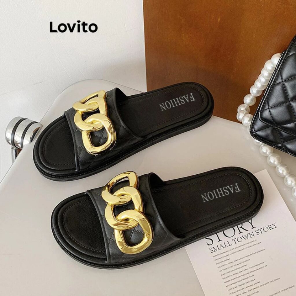 Casual Simples Antiderrapante Fundo Macio Tendências Da Moda Chinelos Tira Sandália