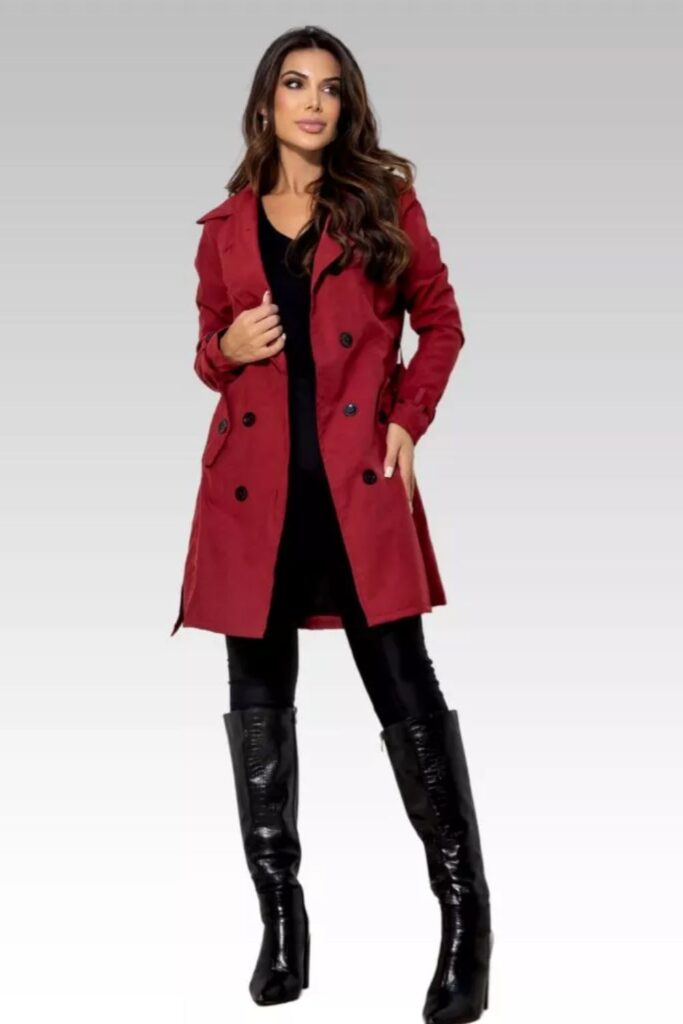 trench coat - roupas de outono