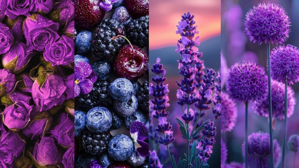 Cores que Combinam com Roxo Cores que Combinam com Roxo