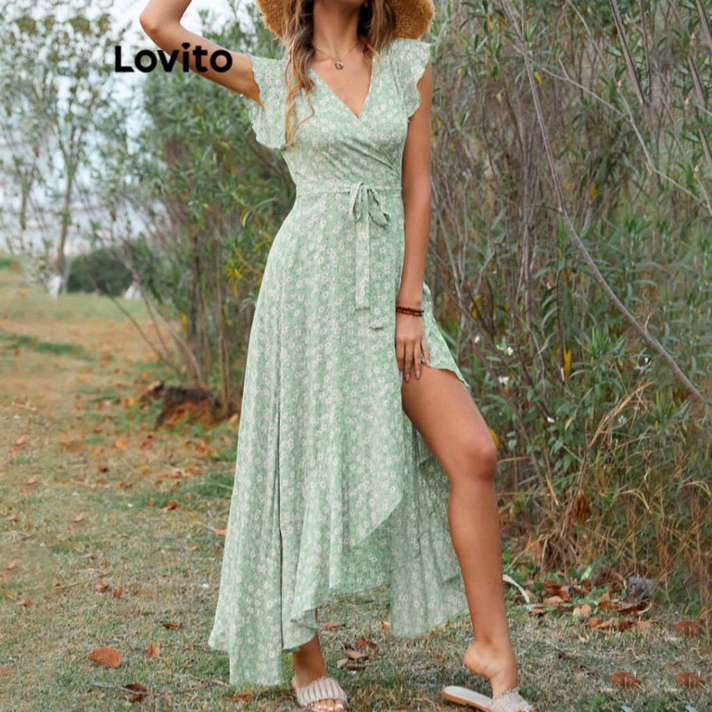 estilo boho chic - Vestido Feminino Floral estilo boho chic - Vestido Feminino Floral