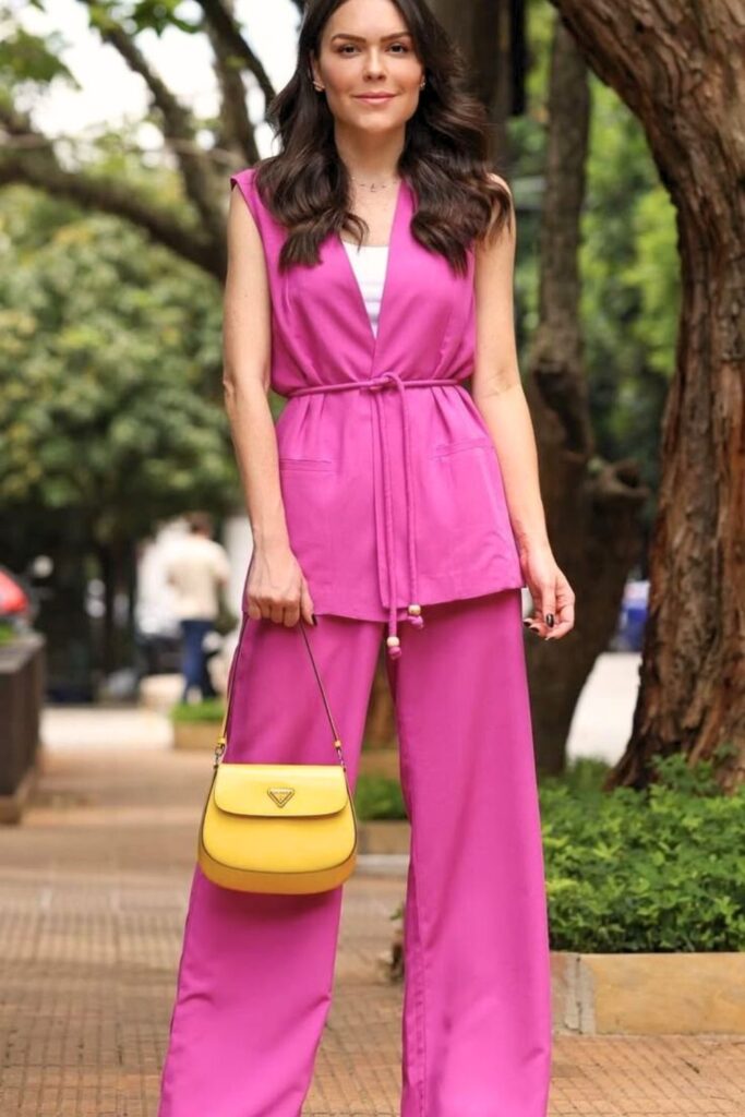 Looks monocromáticos coloridos - moda elegante Looks monocromáticos coloridos - moda elegante