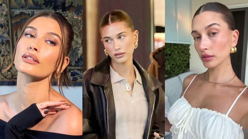 O estilo da Hailey Bieber - clean girl O estilo da Hailey Bieber - clean girl