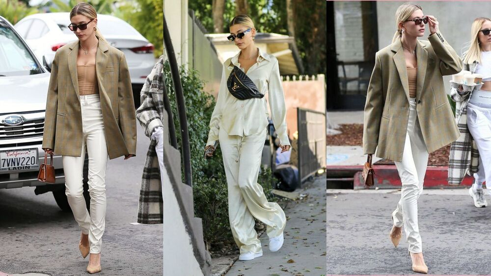 O estilo da Hailey Bieber - estilo minimalista O estilo da Hailey Bieber - estilo minimalista
