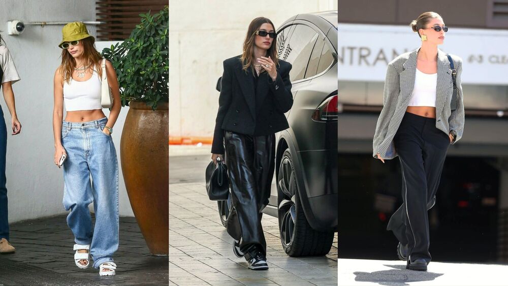 O estilo da Hailey Bieber - peças clássicas O estilo da Hailey Bieber - peças clássicas