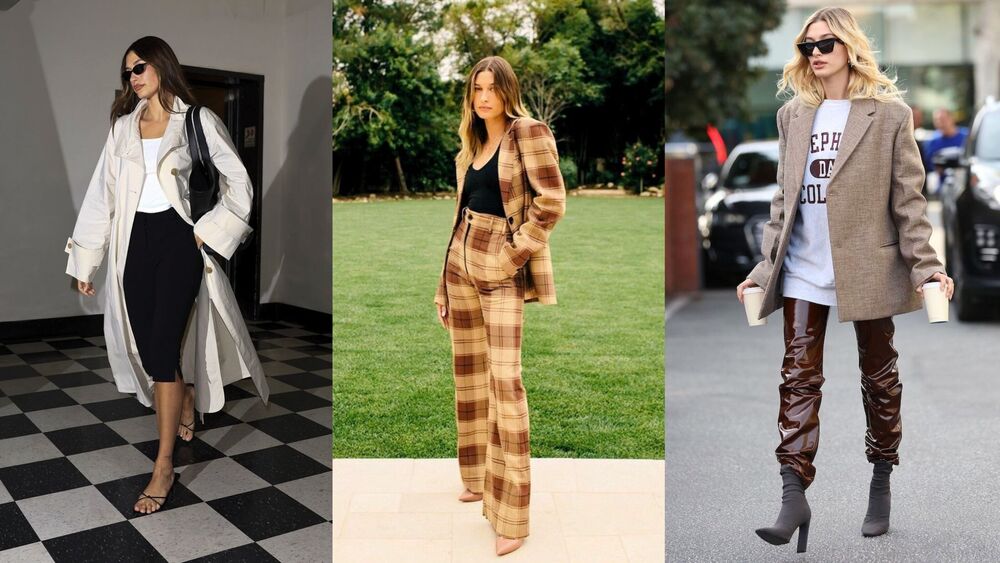 O estilo da Hailey Bieber - tecidos de qualidade O estilo da Hailey Bieber - tecidos de qualidade