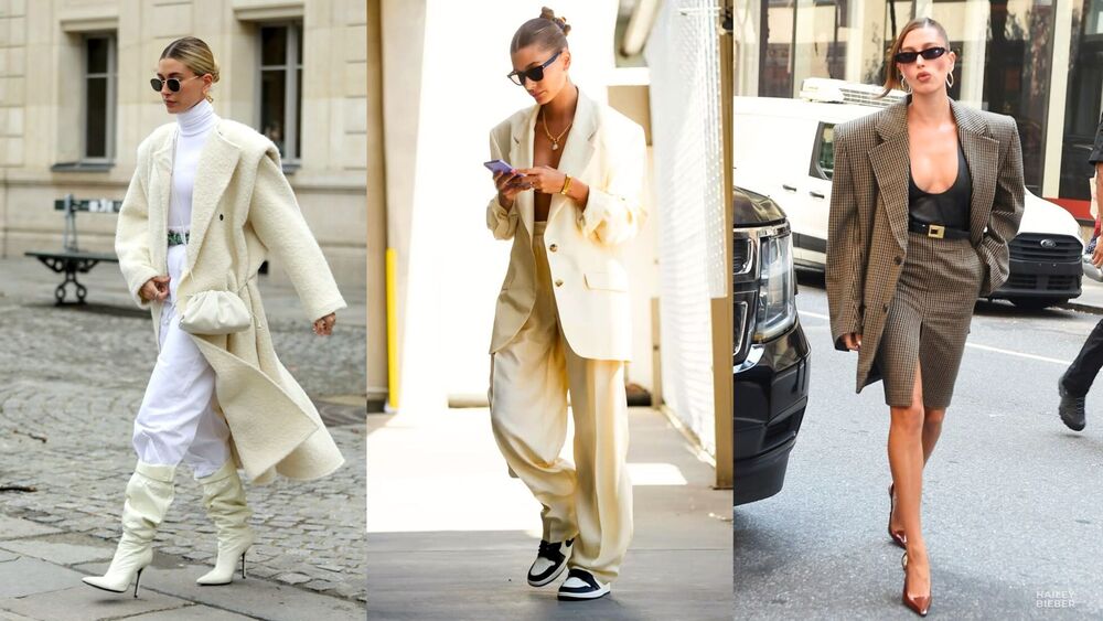 O estilo da Hailey Bieber - tecidos O estilo da Hailey Bieber - tecidos