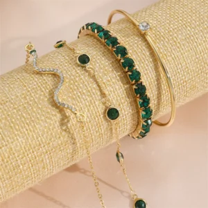 Conjunto De Pulseira Feminina