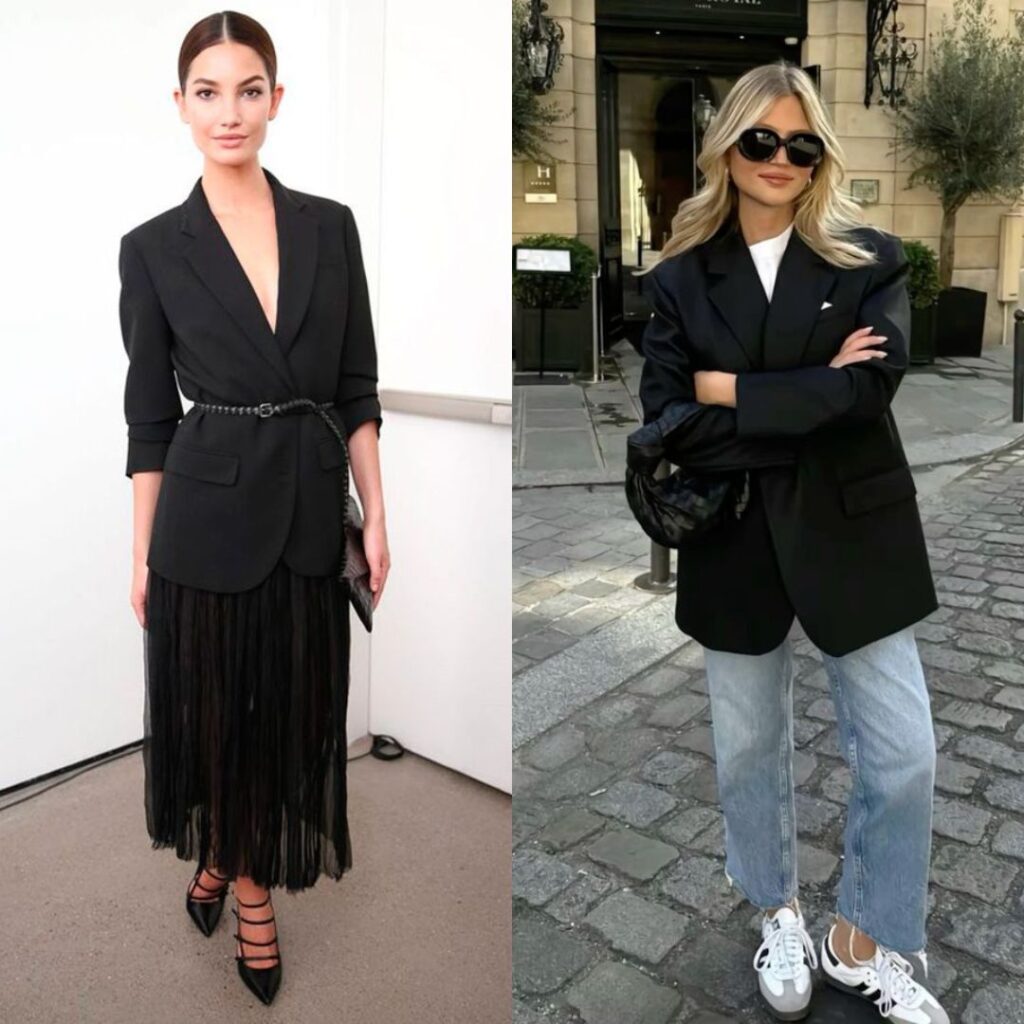 How to Wear Black Outfits with Elegance - The Black Blazer or Jacket How to Wear Black Outfits with Elegance - The Black Blazer or Jacket