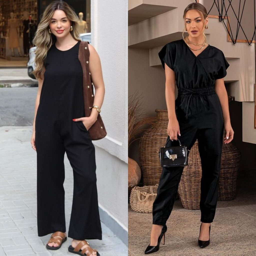 How to Wear Black Outfits with Elegance - The Black Jumpsuit