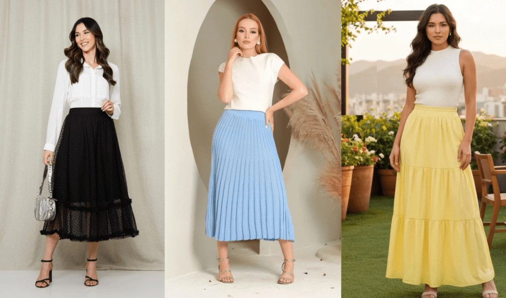 Saias Evangélicas para o Culto – Feminilidade e Graça